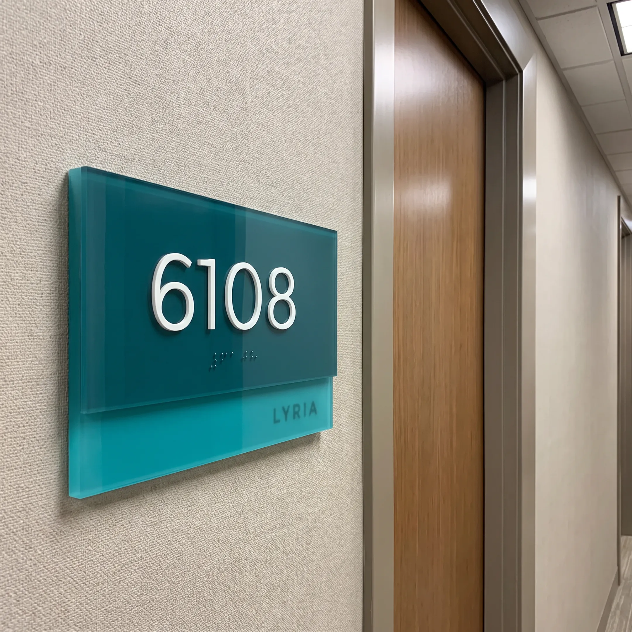 Tactile and Braille wholesale ADA room identification signs