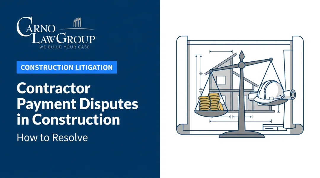 Contractor Payment Disputes in Construction: How to Resolve