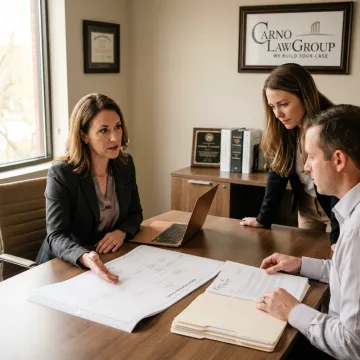 Attorney guiding founders through company formation steps
