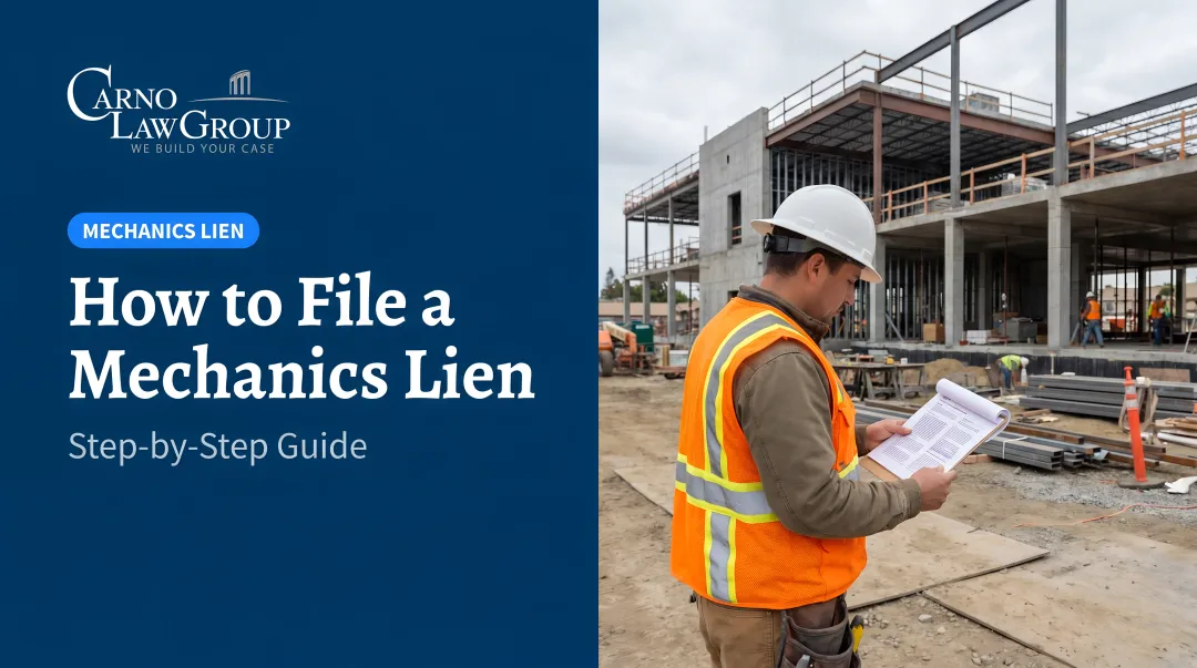 How to File a Mechanics Lien: Step-by-Step Guide
