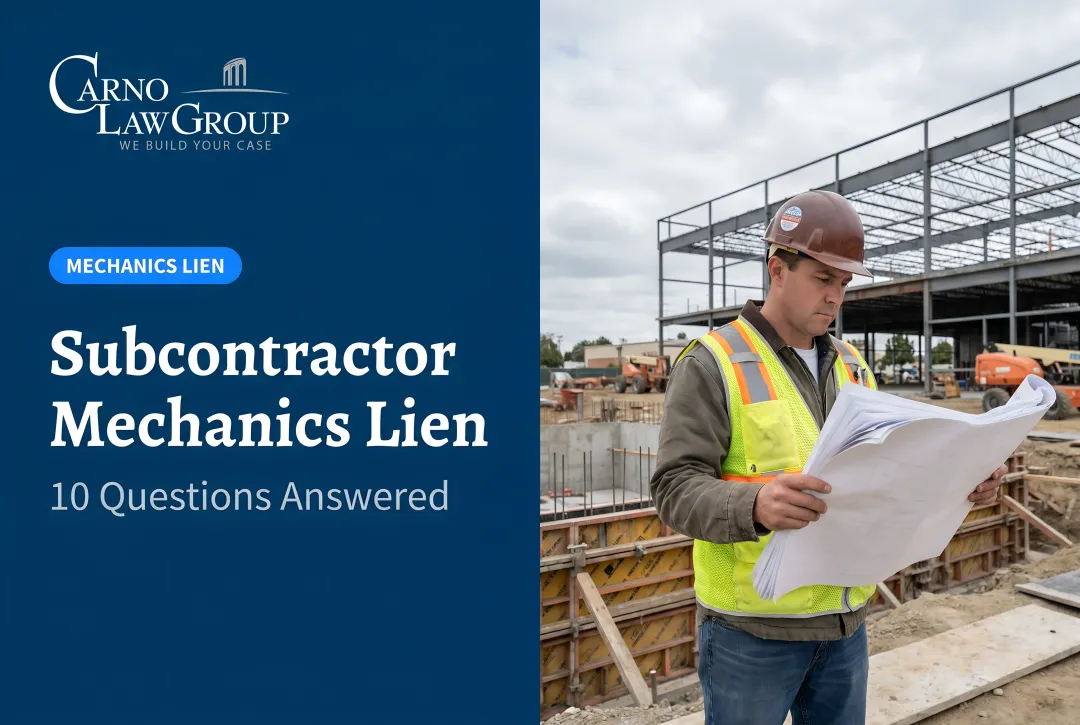 Subcontractor Mechanics Lien: 10 Questions Answered