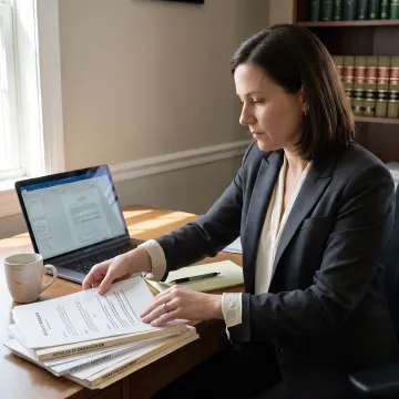 California business formation documents being reviewed