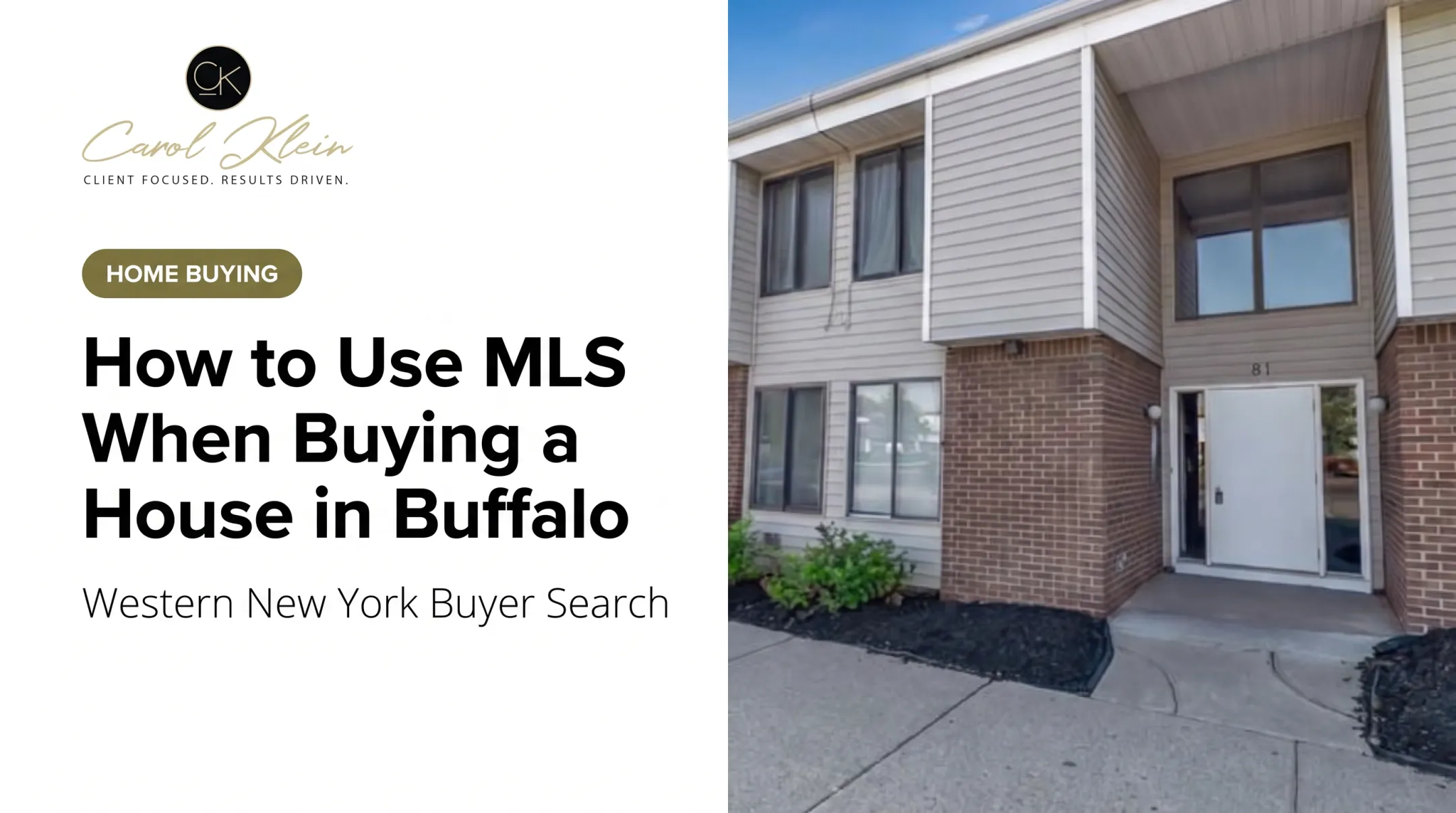 How to Use MLS When Buying a House in Buffalo