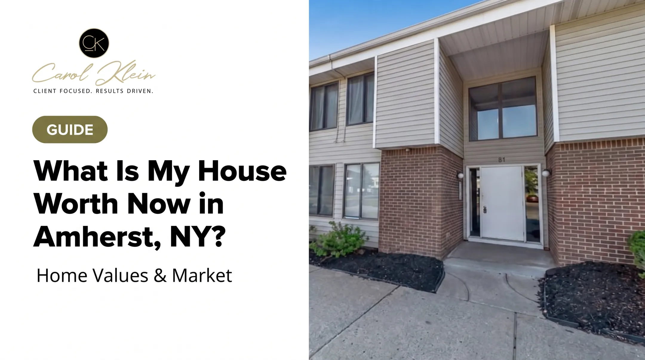 What Is My House Worth Now in Amherst, NY? (Home Values & Market)