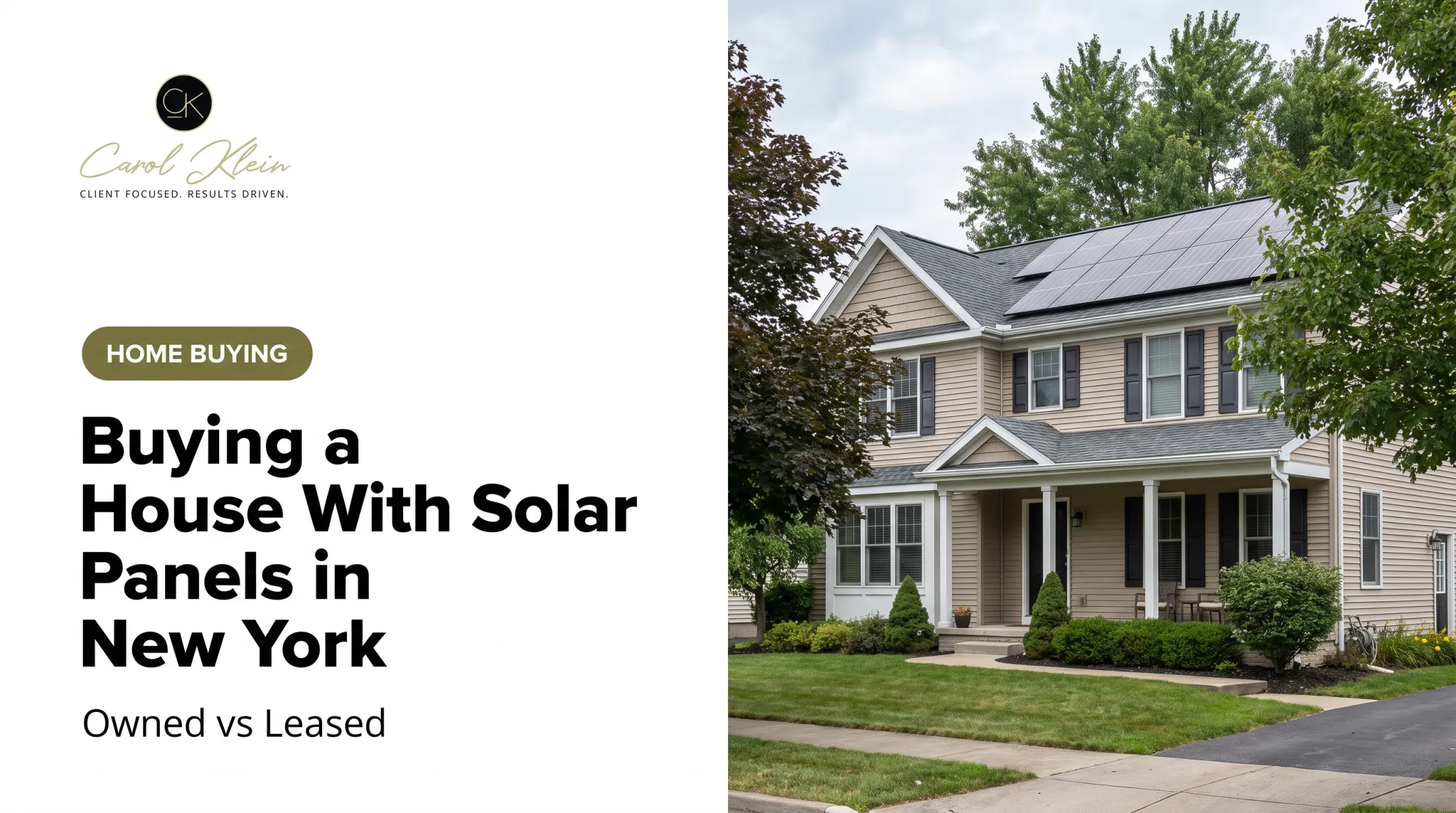 Buying a House With Solar Panels in New York: Owned vs Leased