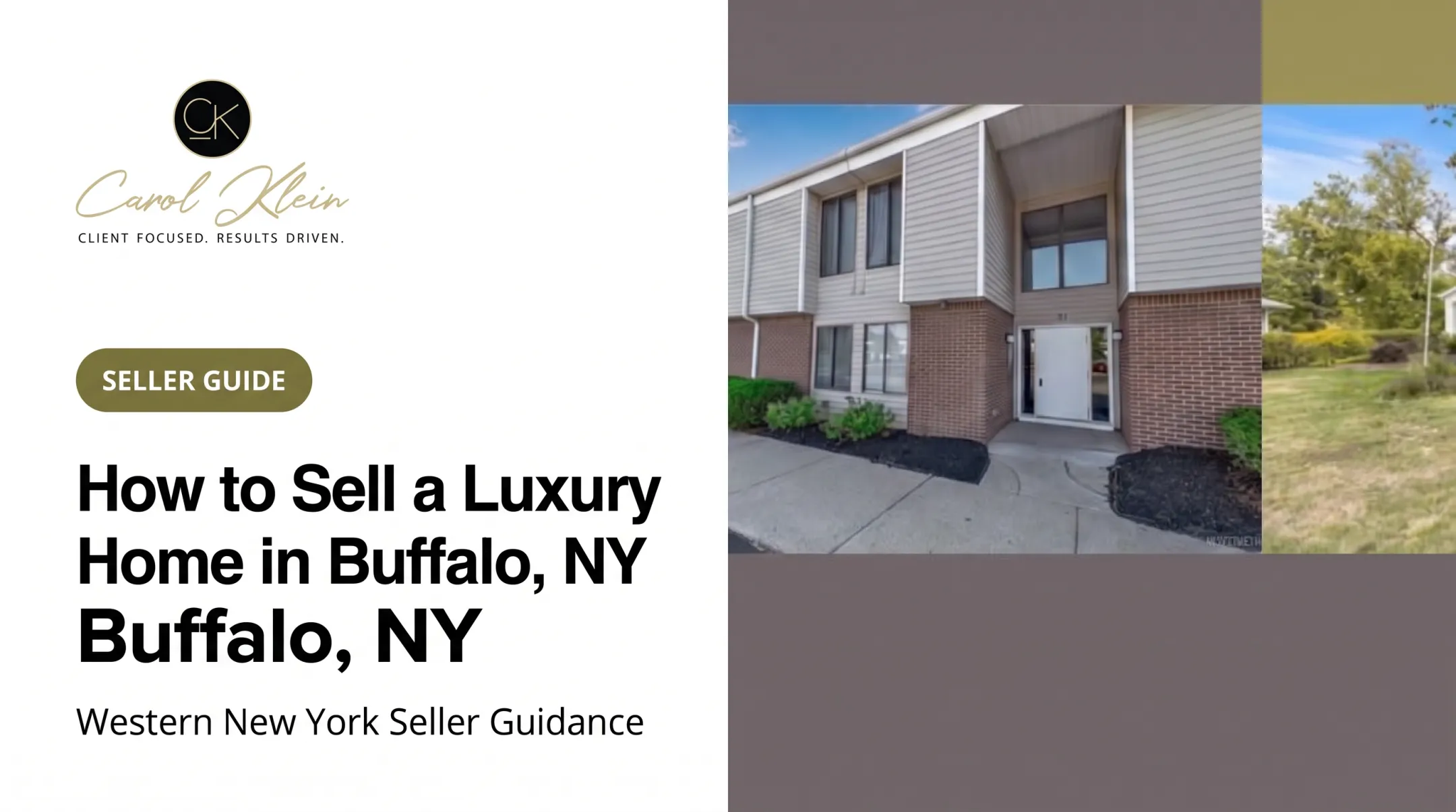 How to Sell a Luxury Home in Buffalo, NY