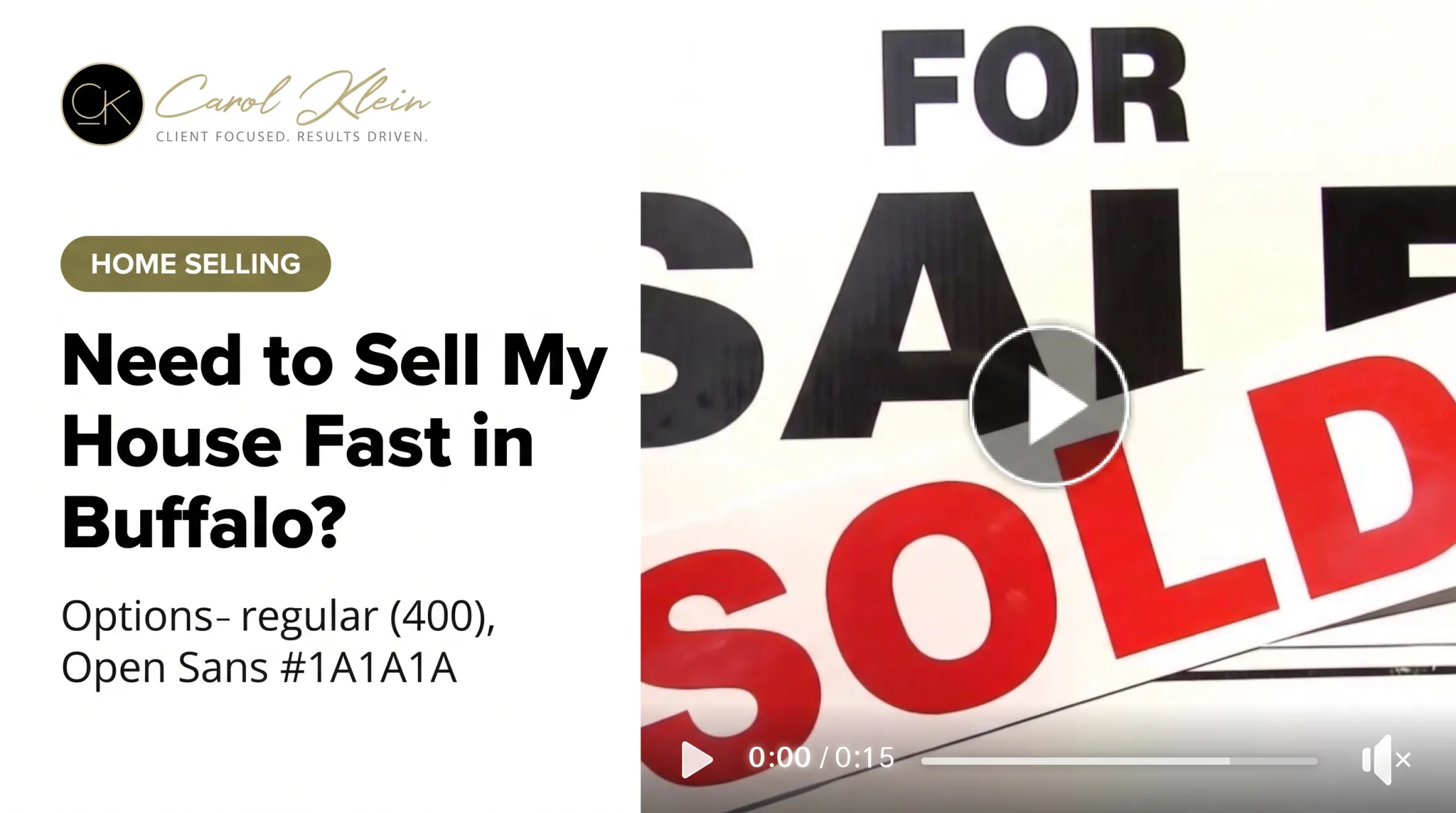 Need to Sell My House Fast in Buffalo? Options