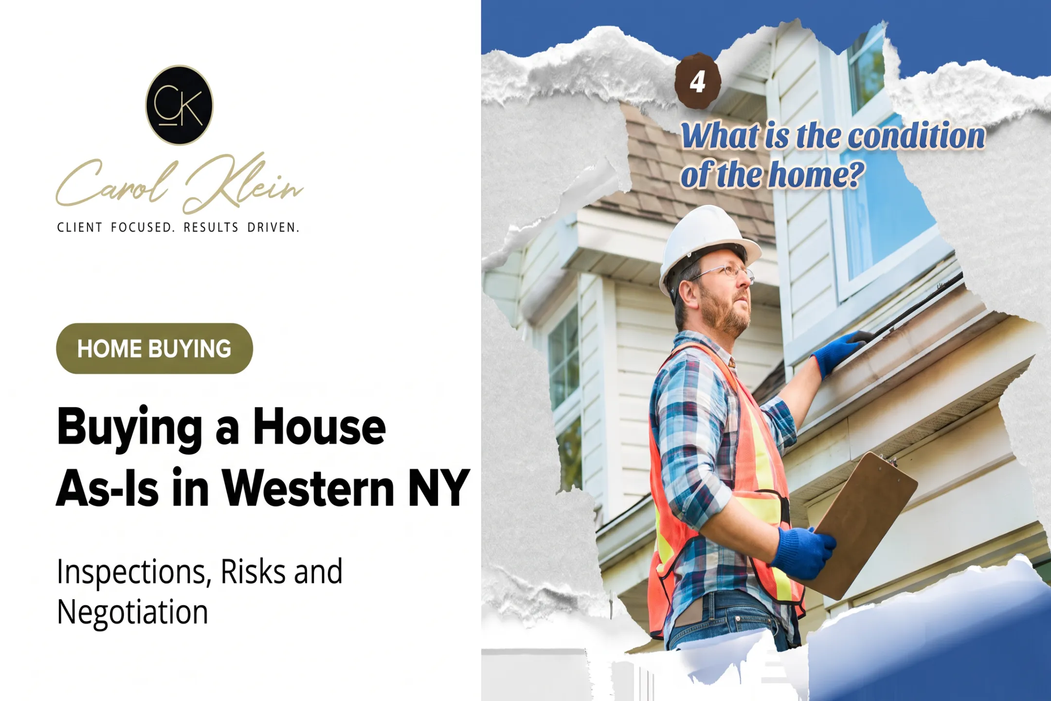 Buying a House As-Is in Western NY: Inspections, Risks and Negotiation
