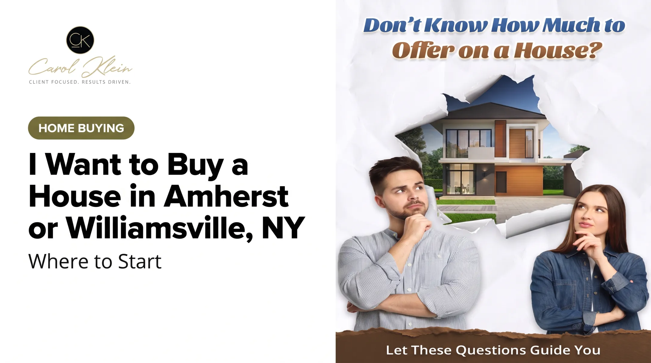 I Want to Buy a House in Amherst or Williamsville, NY: Where to Start