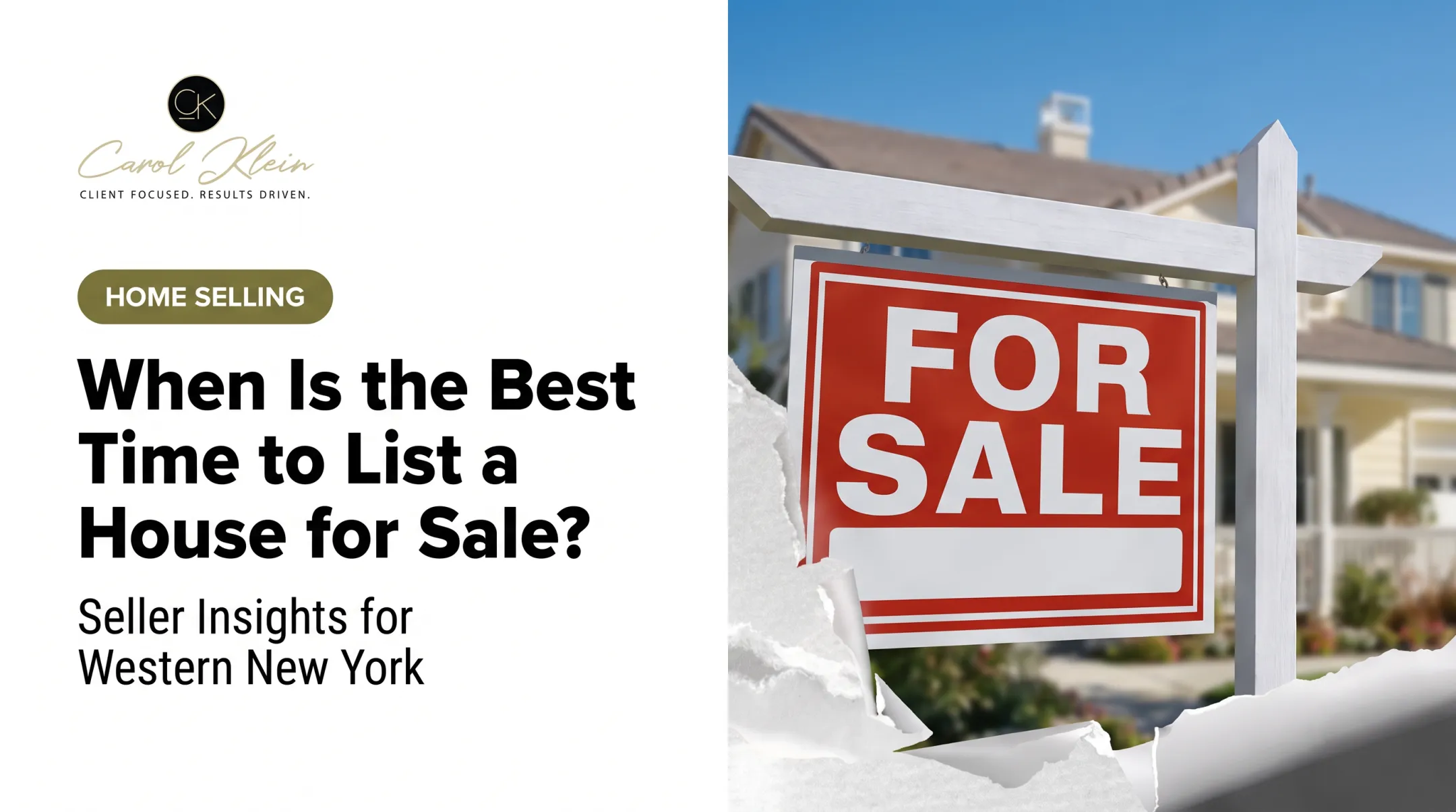 When Is the Best Time to List a House for Sale?