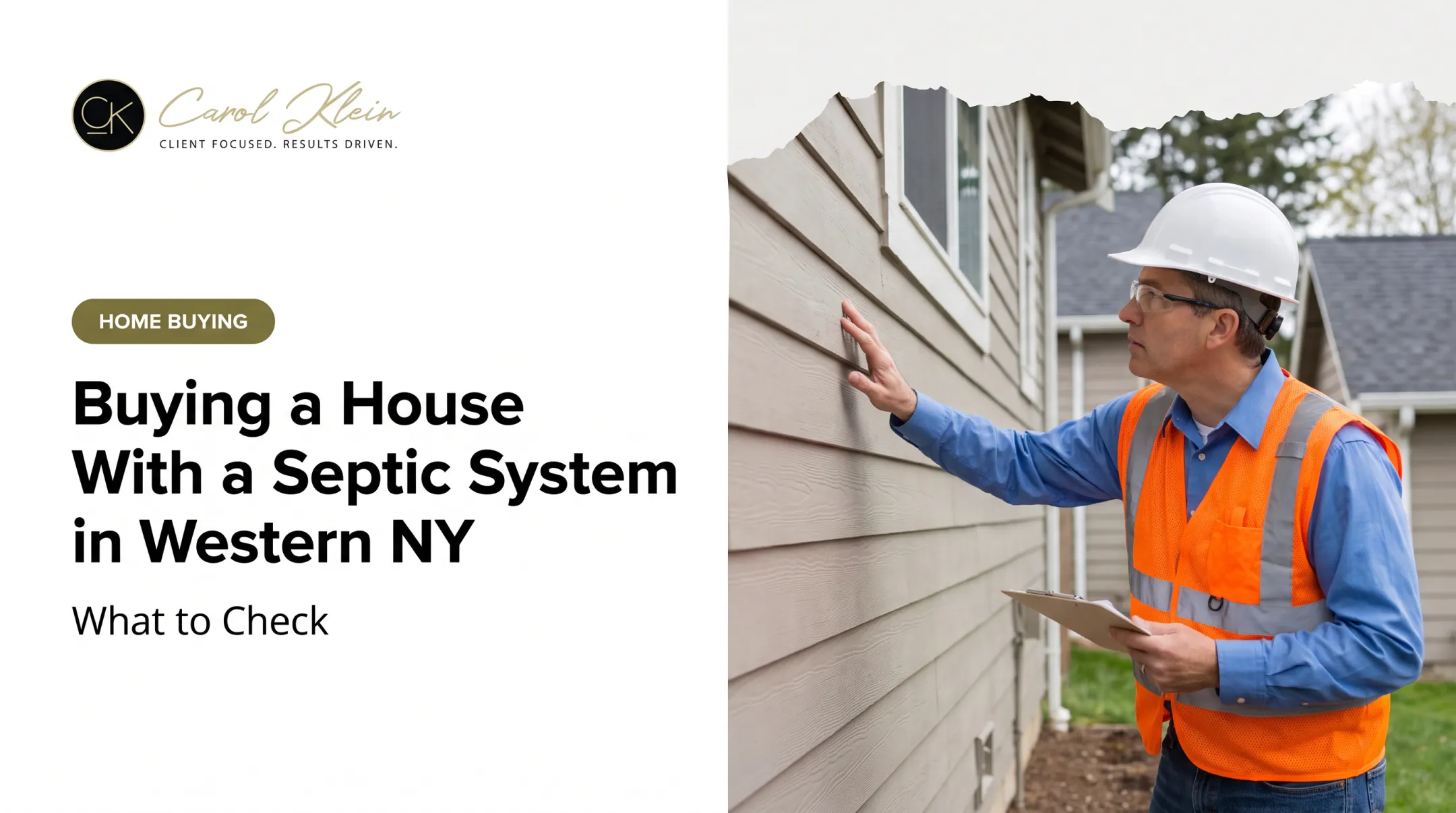 Buying a House With a Septic System in Western NY: What to Check