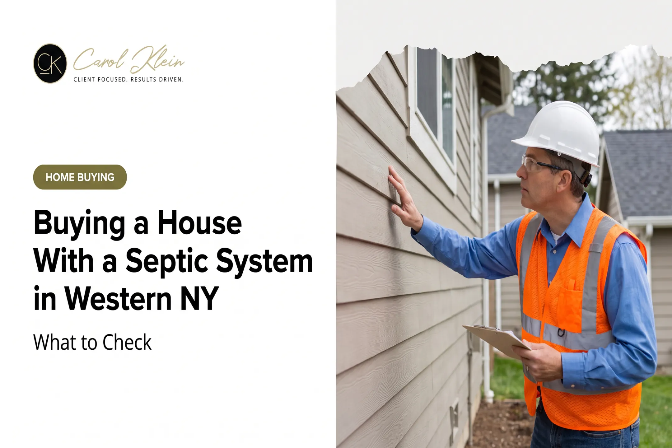 Buying a House With a Septic System in Western NY: What to Check