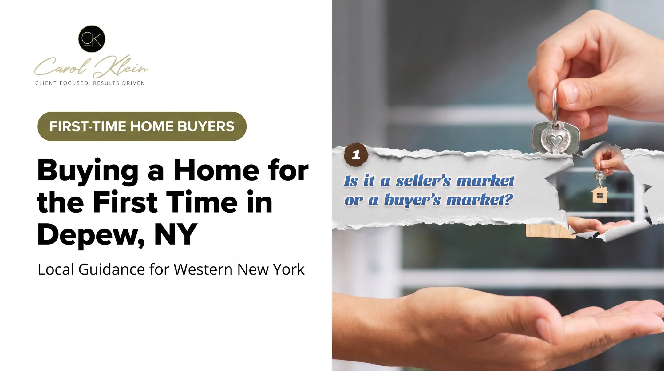 Buying a Home for the First Time in Depew, NY