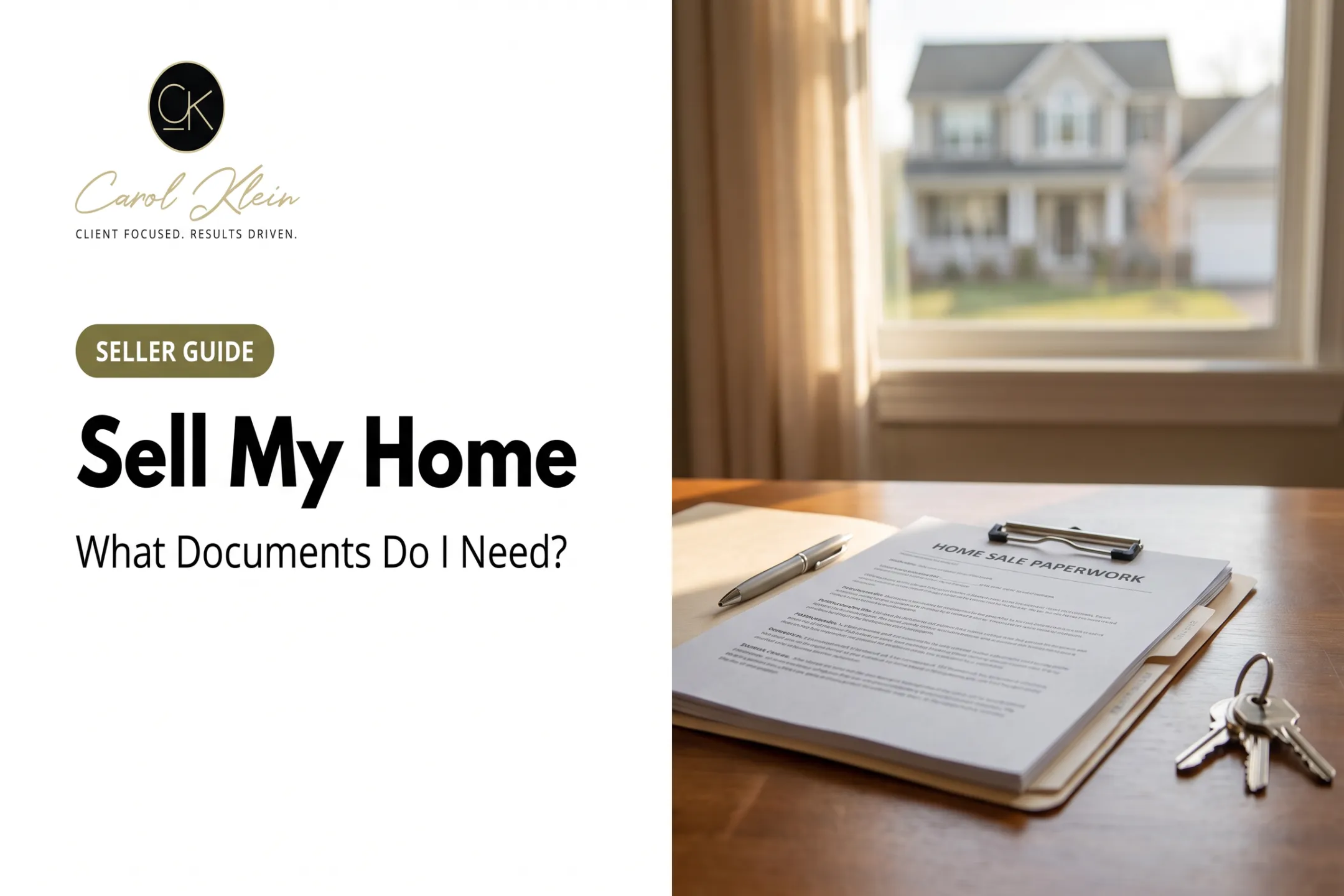 Sell My Home: What Documents Do I Need?