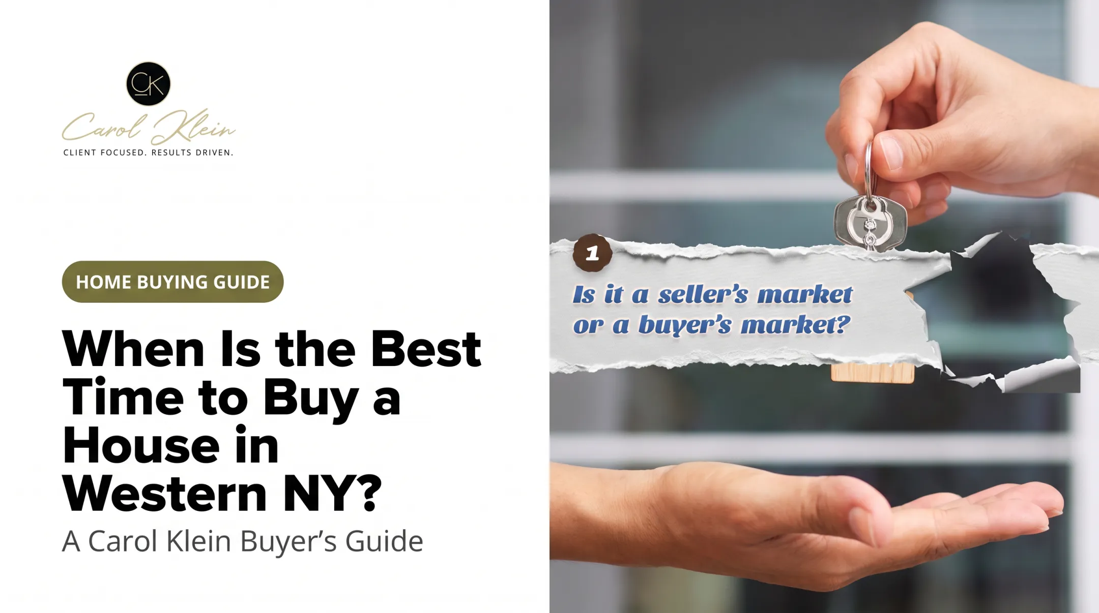 When Is the Best Time to Buy a House in Western NY?