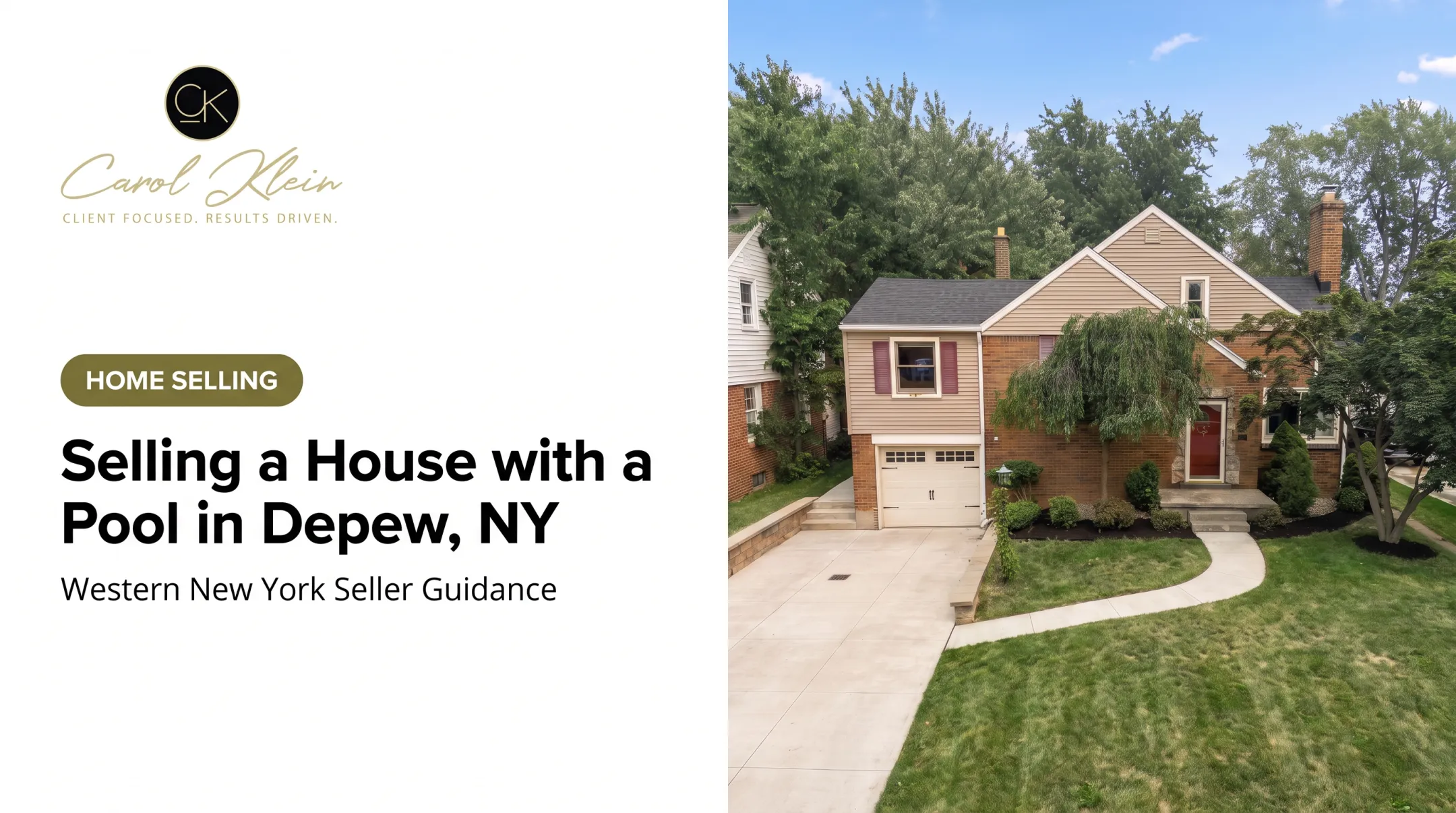 Selling a House with a Pool in Depew, NY
