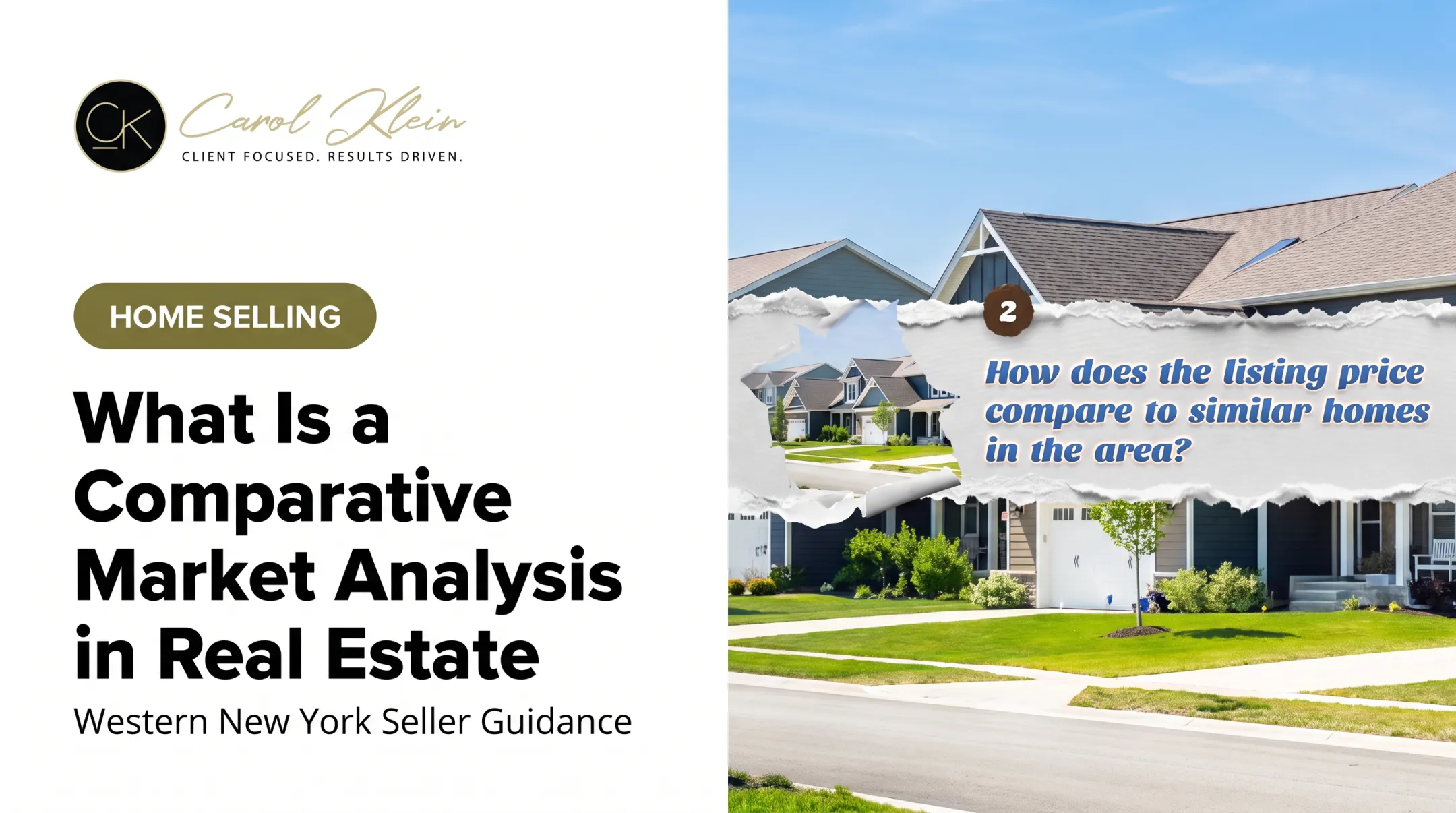 What Is a Comparative Market Analysis in Real Estate