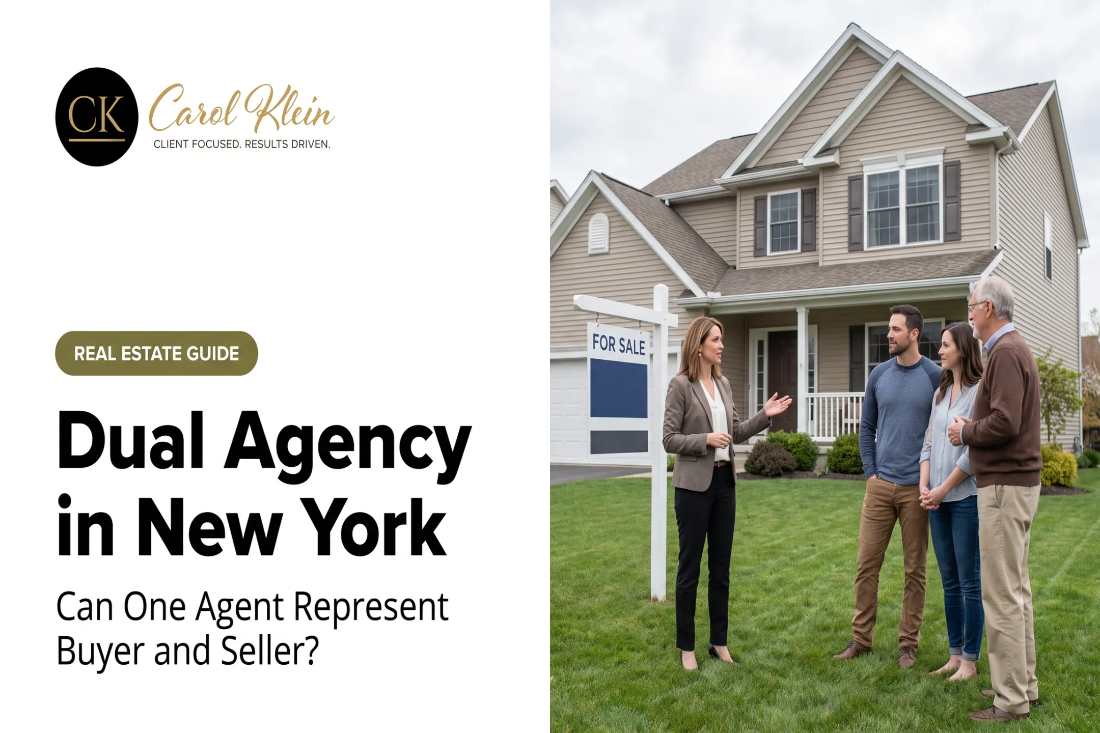 Dual Agency in New York: Can One Agent Represent Buyer and Seller?
