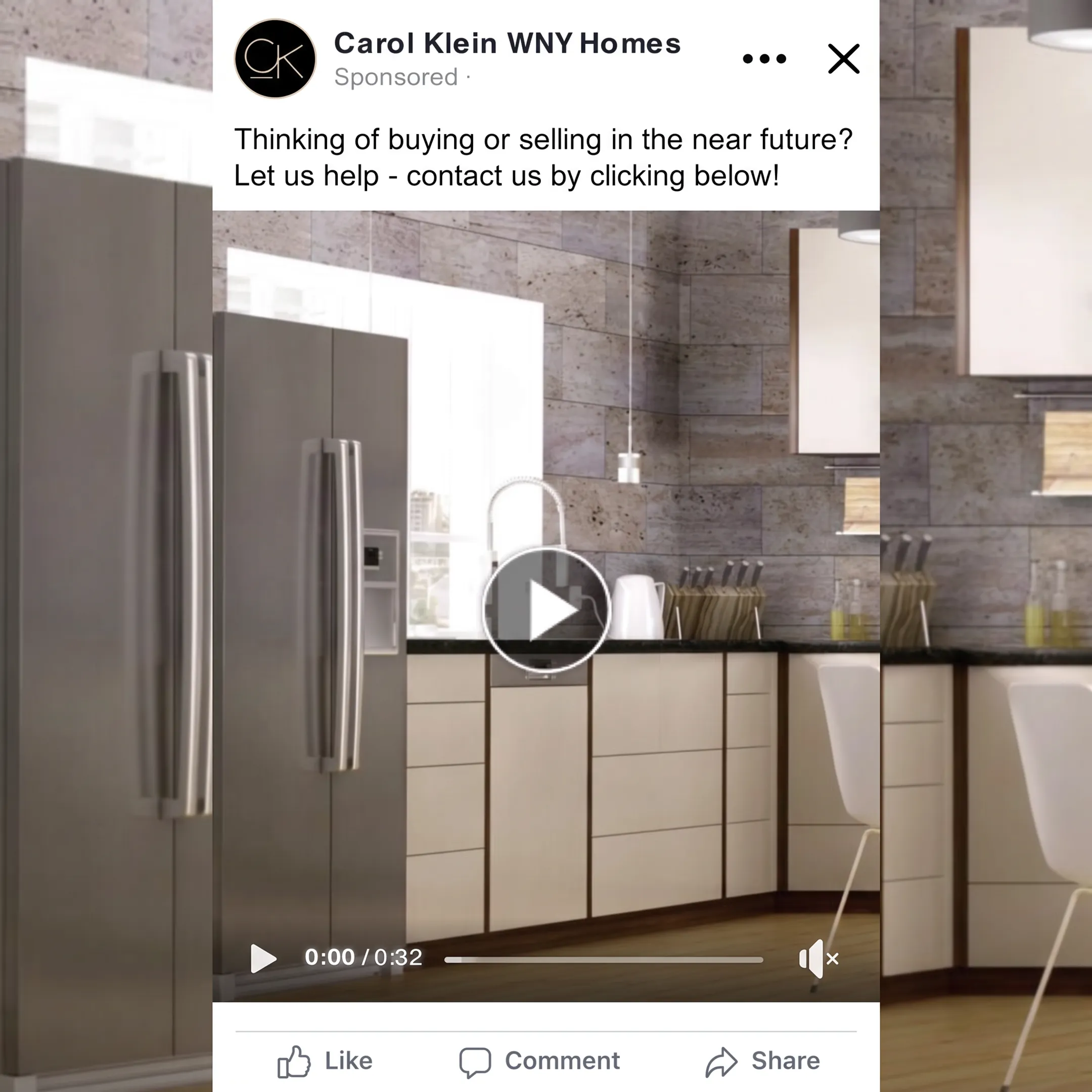 Real estate professional reviewing comparable home data with homeowner
