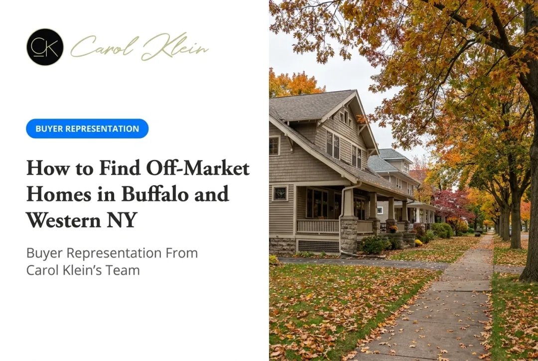 How to Find Off-Market Homes in Buffalo and Western NY