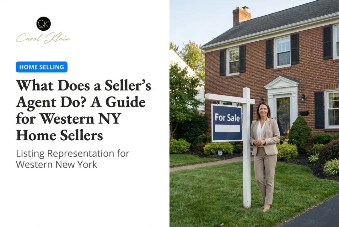 What Does a Seller's Agent Do? A Guide for Western NY Home Sellers