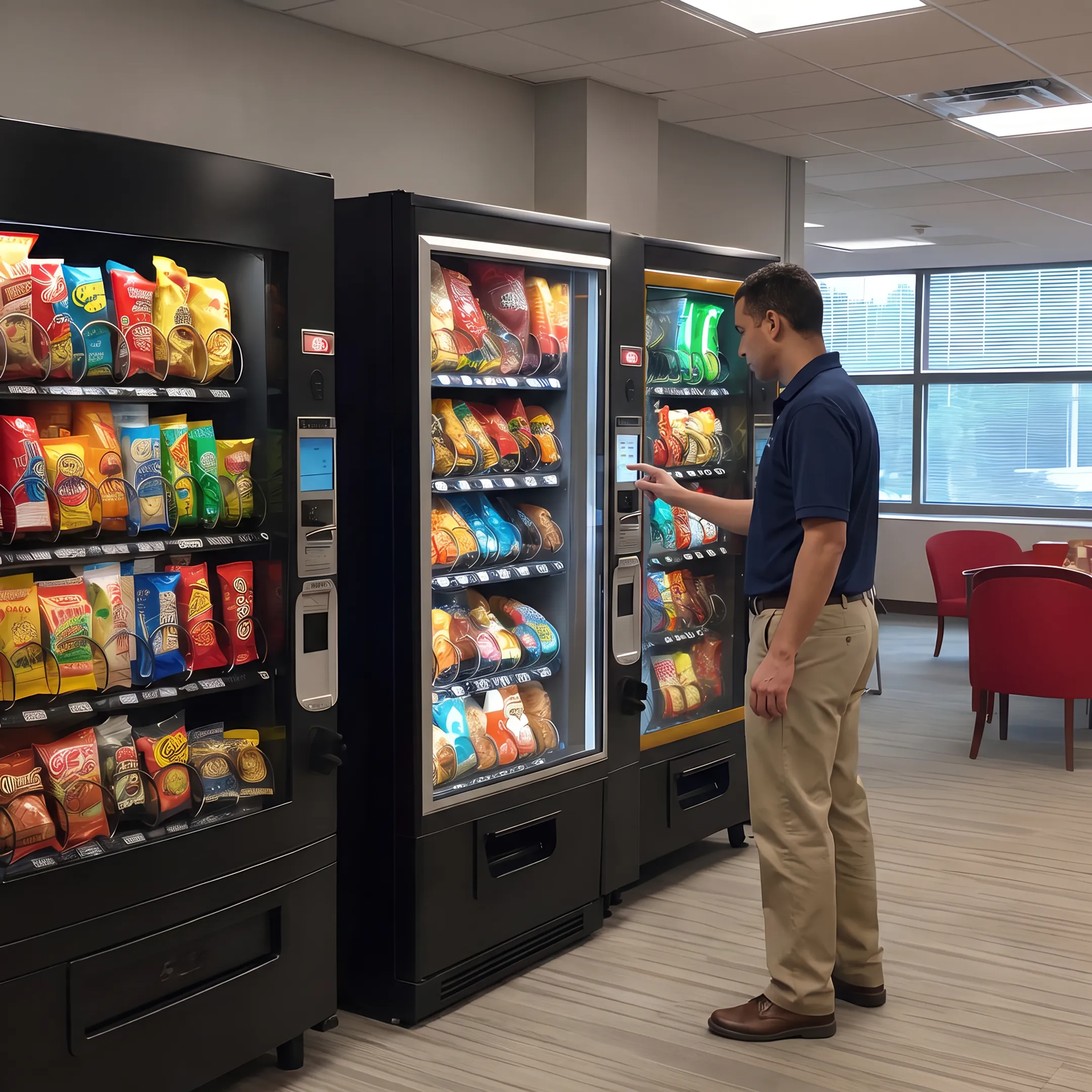 Smart Snack Vending Machines