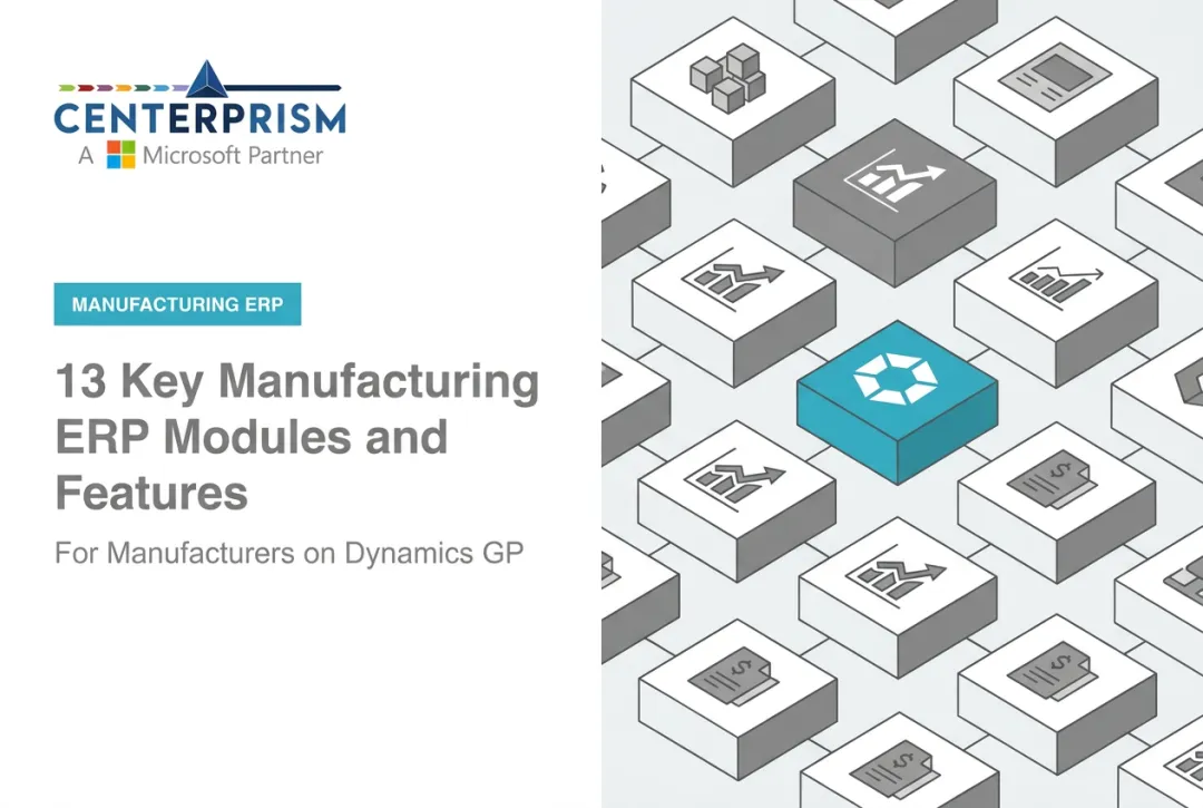 13 Key Manufacturing ERP Modules and Features