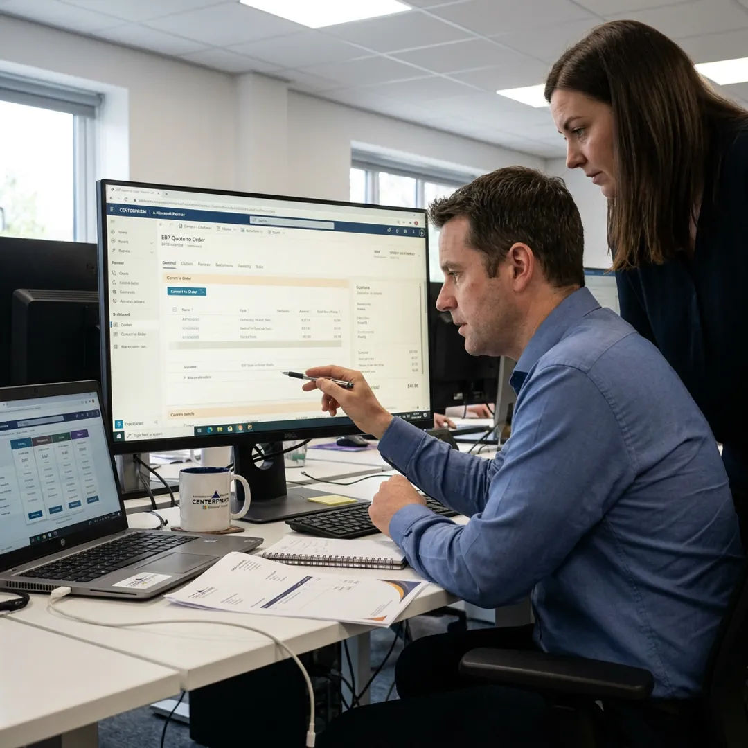 Electrical Supply CRM — Quote to Order Automation