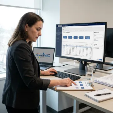 Quote-to-order CRM workflow on ERP dashboards