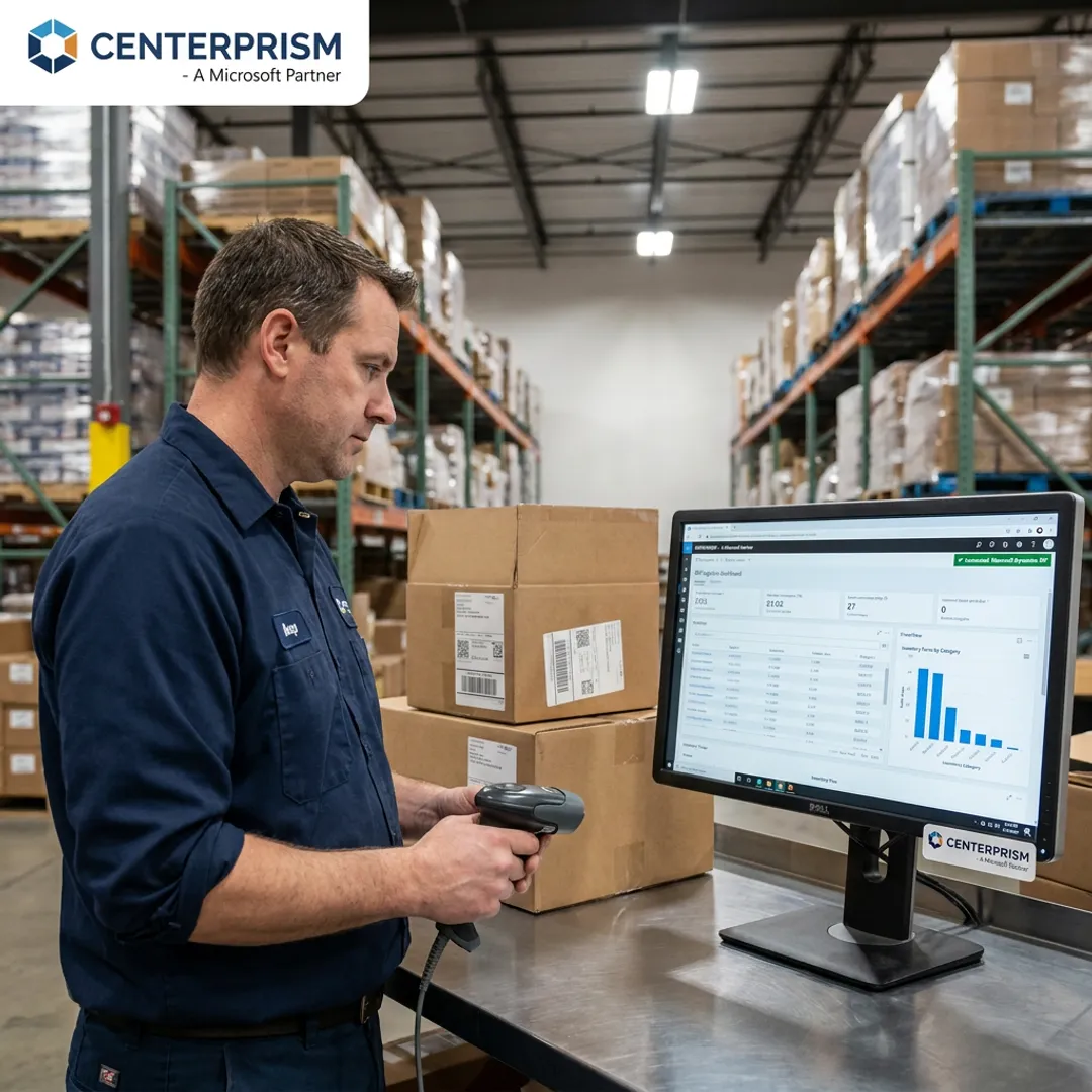 Cloud-Based Warehouse Management System with Mobile Scanning