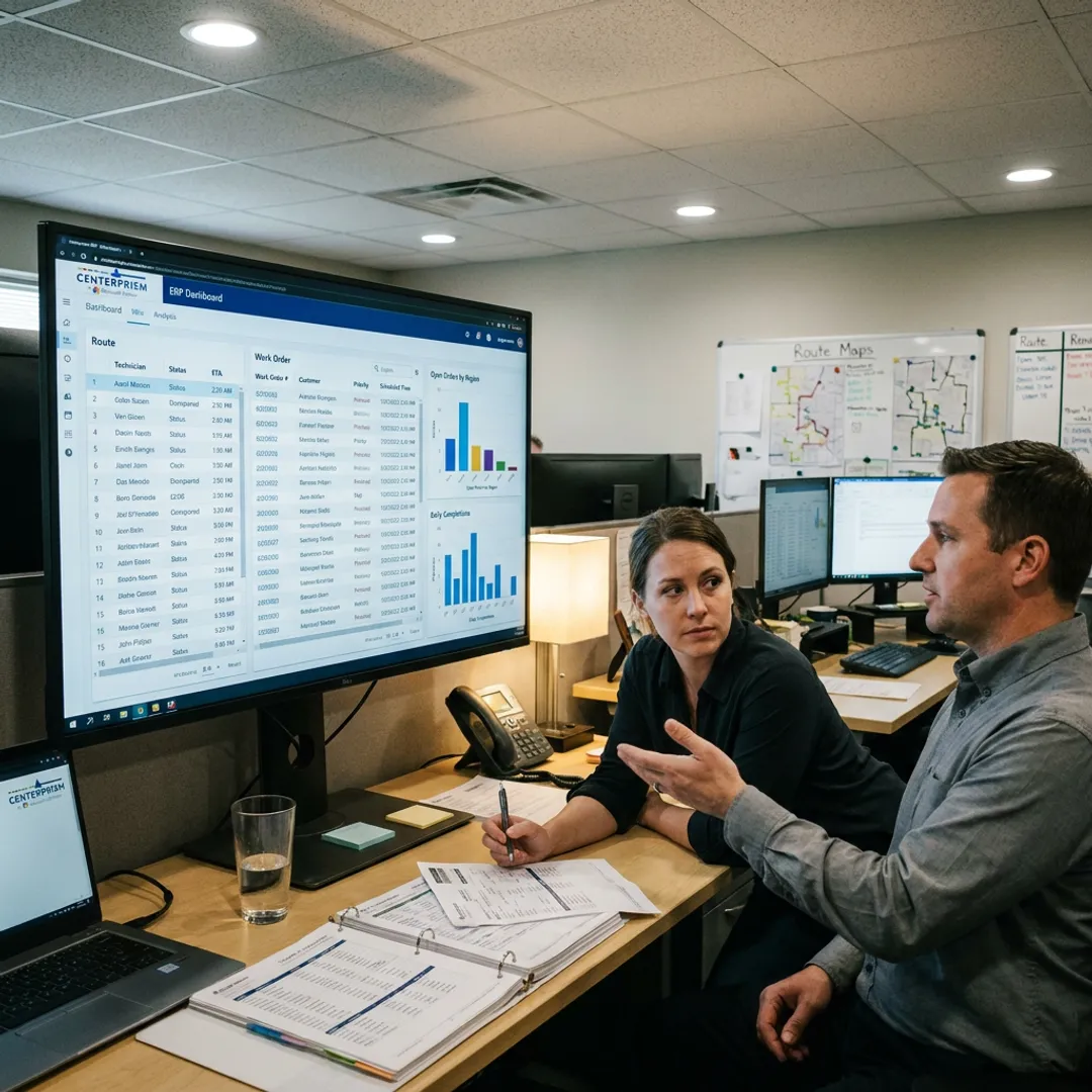 Commercial Field Service Dispatch Software