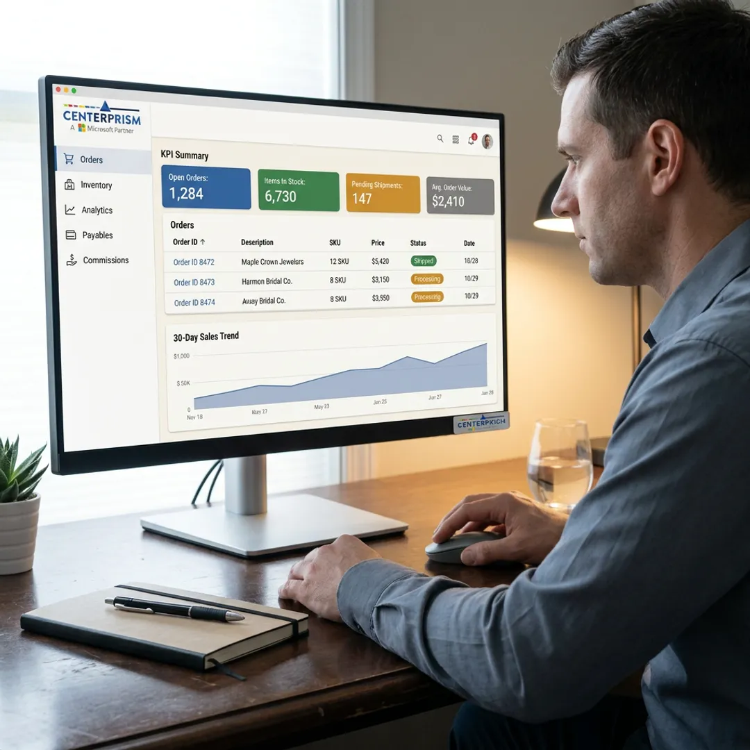 Jewelry B2B Order Management & Inventory Software