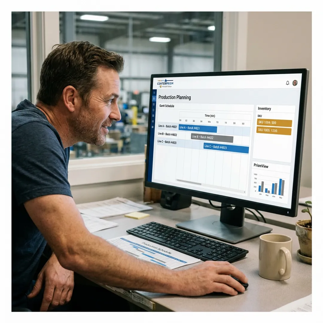 Manufacturing Operations Management (MOM) Software