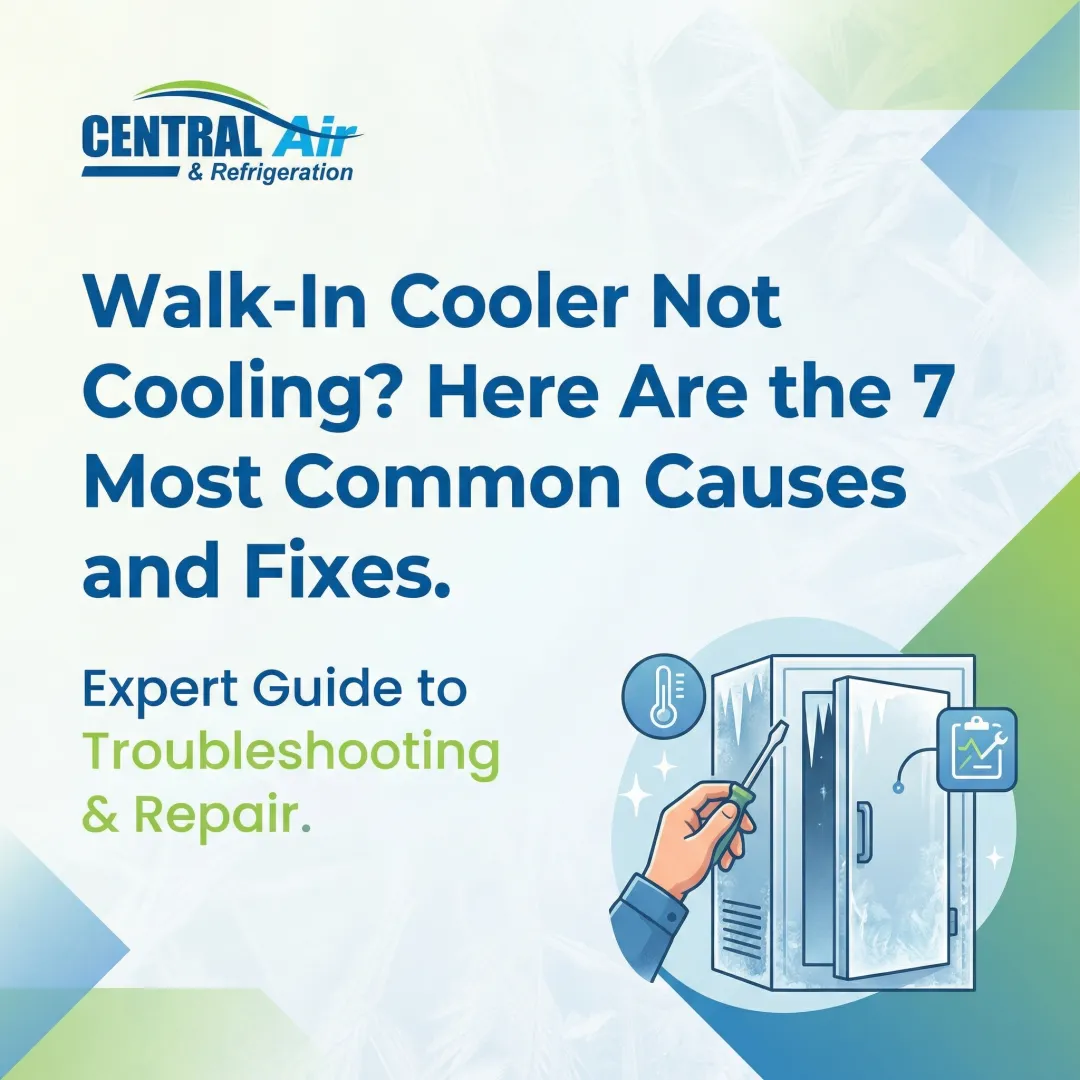 Walk-In Cooler Not Cooling? Here Are the 7 Most Common Causes and Fixes