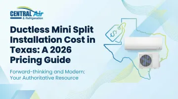Cover image for Ductless Mini Split Installation Cost in Texas: A 2026 Pricing Guide