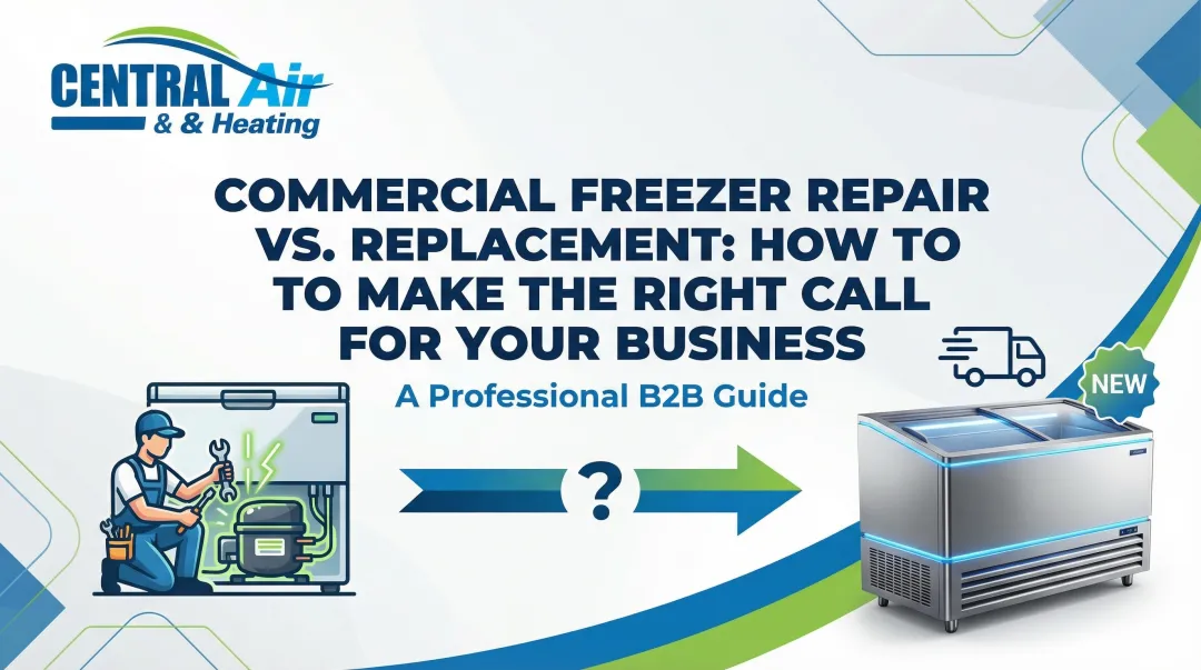 Cover image for Commercial Freezer Repair vs. Replacement: How to Make the Right Call for Your Business