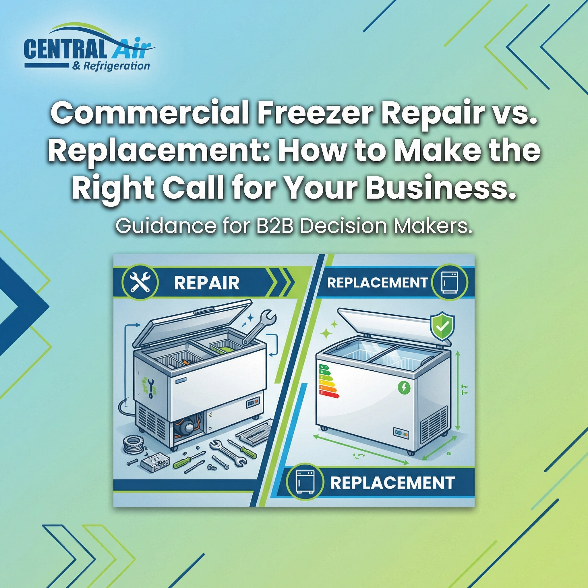 Commercial Freezer Repair vs. Replacement: How to Make the Right Call for Your Business