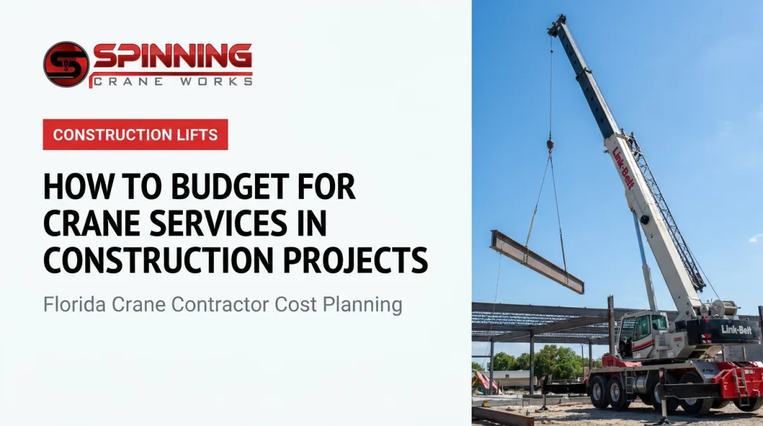 How to Budget for Crane Services in Construction Projects