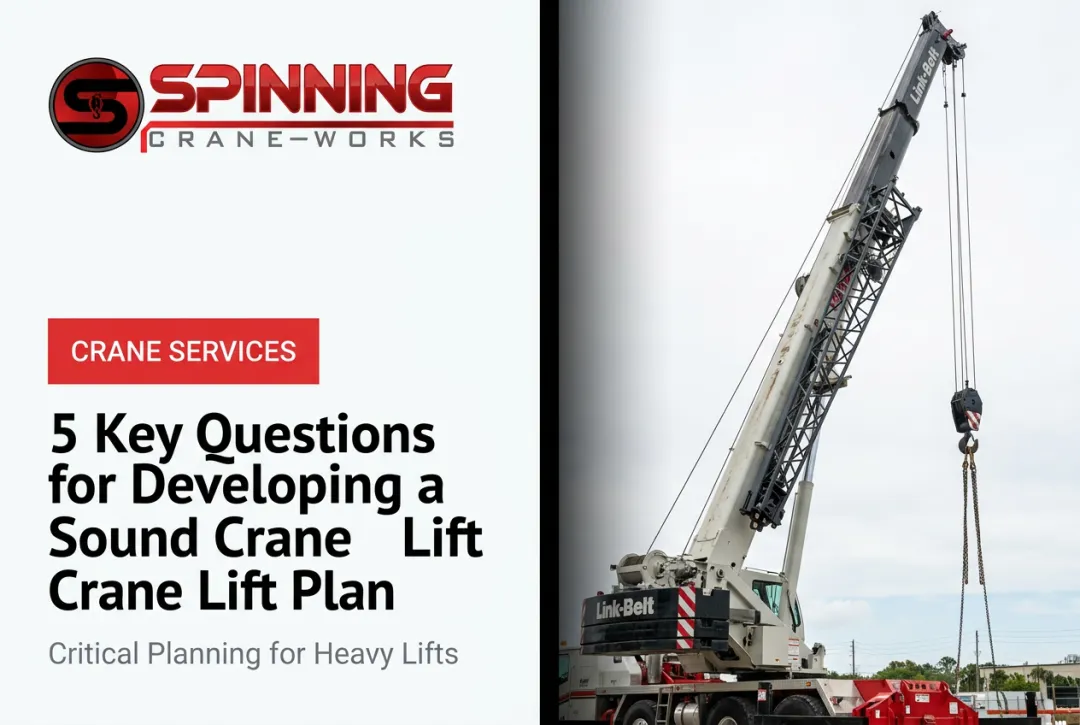 5 Key Questions for Developing a Sound Crane Lift Plan