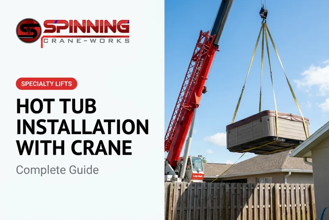 Hot Tub Installation with Crane: Complete Guide