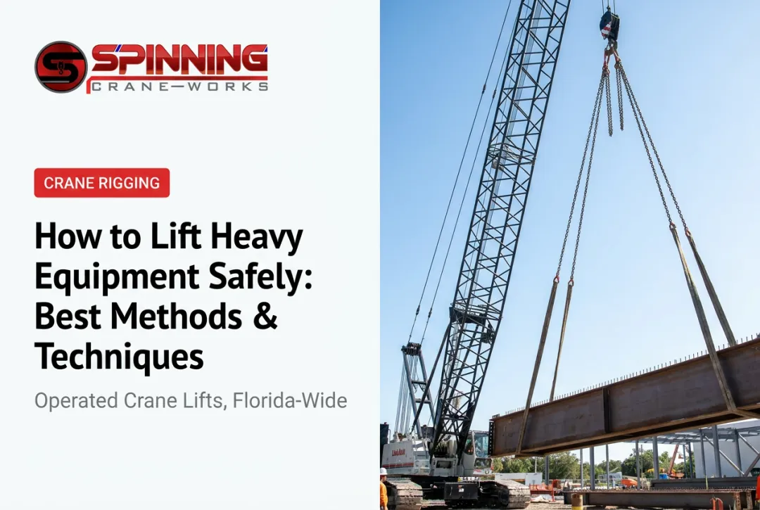 How to Lift Heavy Equipment Safely: Best Methods & Techniques