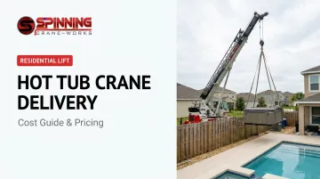 Hot Tub Crane Delivery: Cost Guide &amp; Pricing