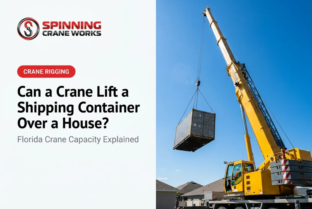 Can a Crane Lift a Shipping Container Over a House?