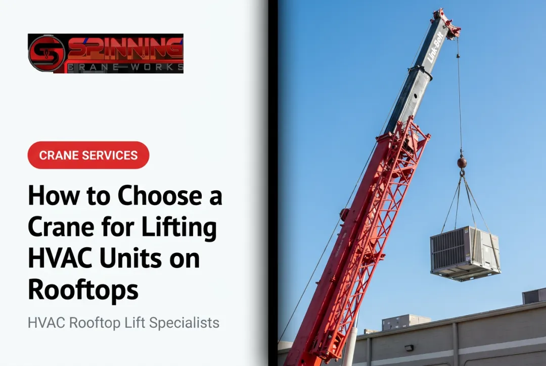 How to Choose a Crane for Lifting HVAC Units on Rooftops