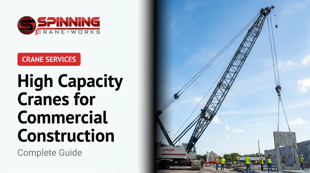 High Capacity Cranes for Commercial Construction: Complete Guide