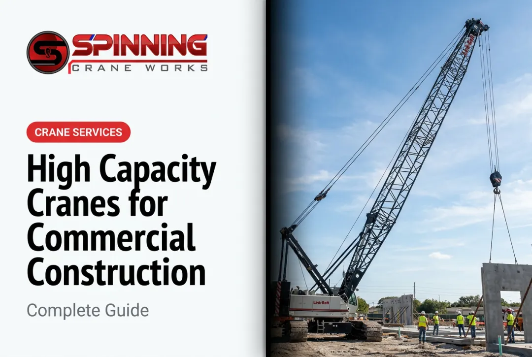High Capacity Cranes for Commercial Construction: Complete Guide