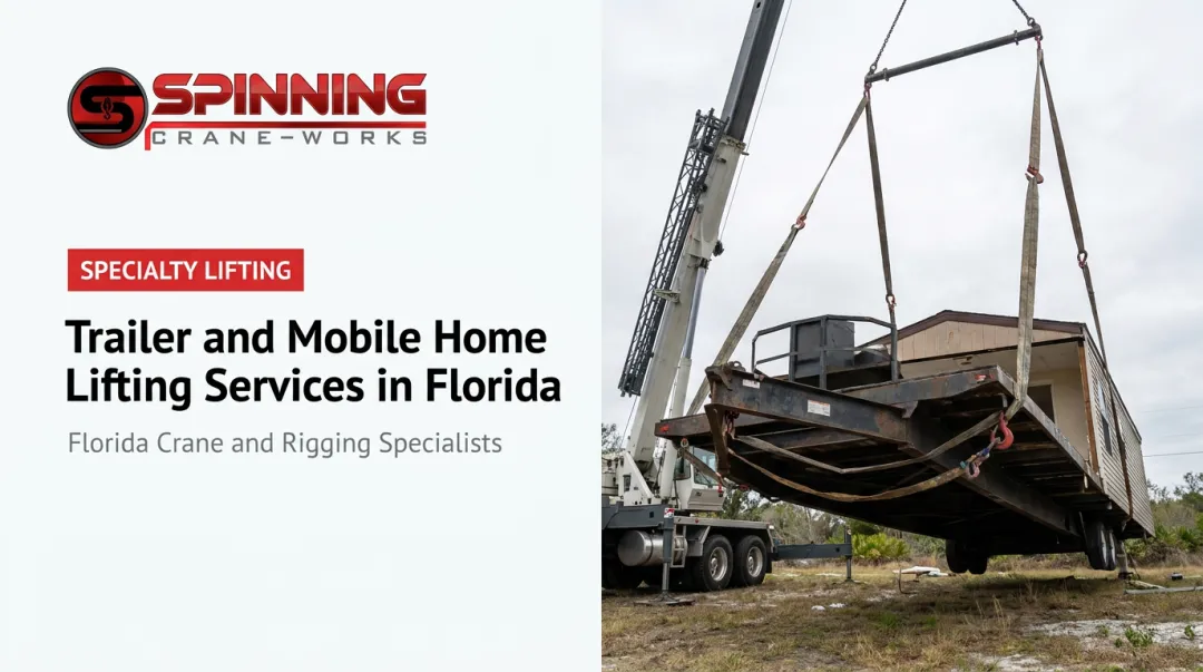 Trailer and Mobile Home Lifting Services in Florida