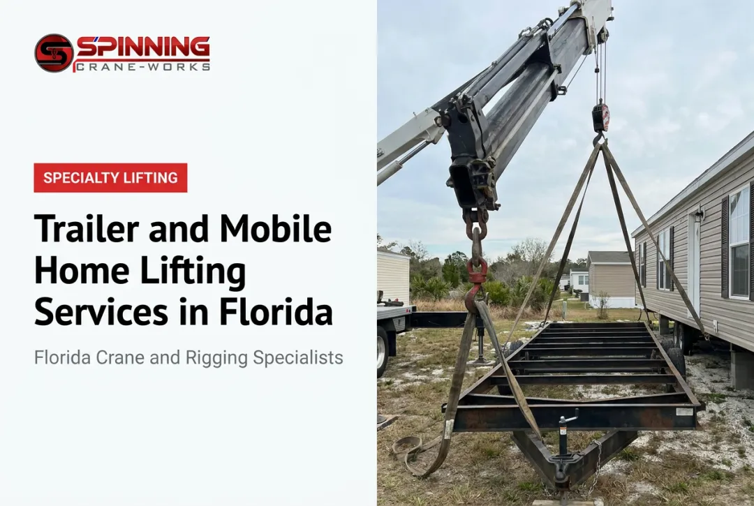 Trailer and Mobile Home Lifting Services in Florida