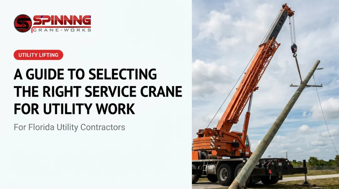 A Guide to Selecting the Right Service Crane for Utility Work