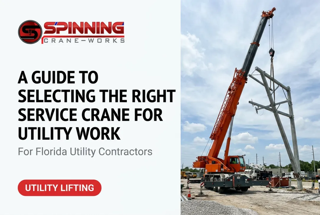 A Guide to Selecting the Right Service Crane for Utility Work